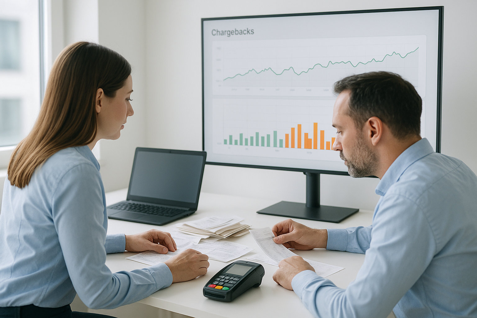 Chargeback process illustration